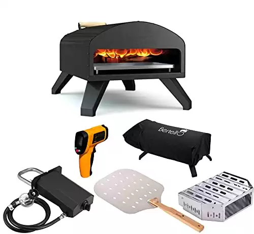 Bertello All-in-1 Outdoor Pizza Oven Bundle